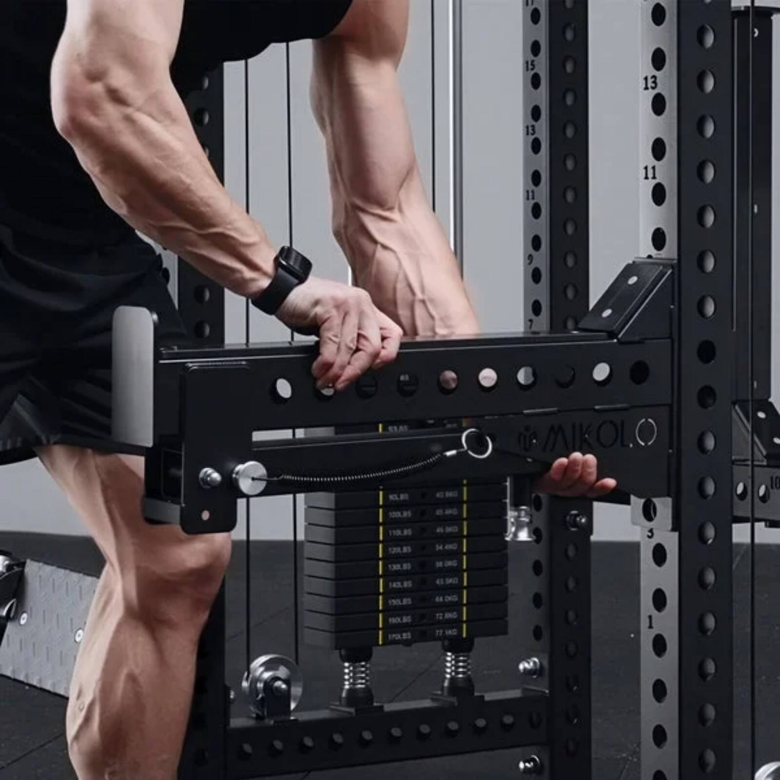 15 13 13 11 11 9 MIKOL. 10 100LBS 5LBS 10LBS