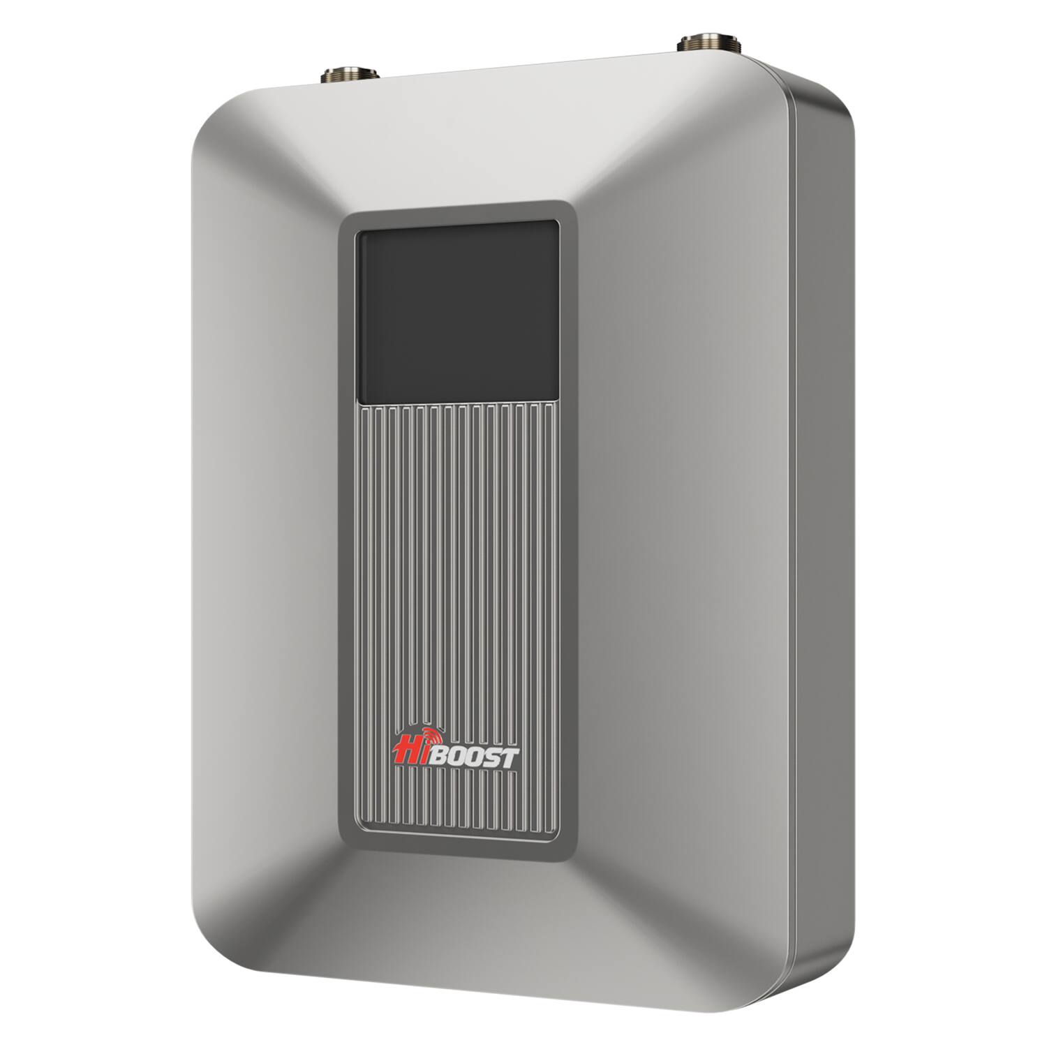 Front. HiBoost - Home Pro In-Building Cellular Signal Booster for Home and Office up to 4000 Sq Ft, 5G, F10GIB5SBTW - Silver.