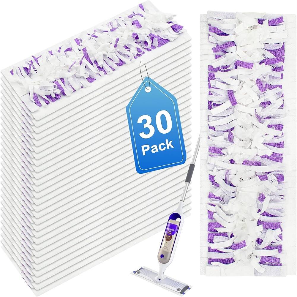 Front. Schertz - 30-Pack Swiffer PowerMop Pads – Disposable, Wet/Dry, Multi-Surface Refills.