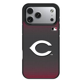 Keyscaper - MLB - Cincinnati Reds Bump Case with 8.2ft Drop Protection - 13 Pro Max - Black