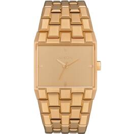 NIXON - Women's Ticket Dial Watch - A1262-502 - Gold