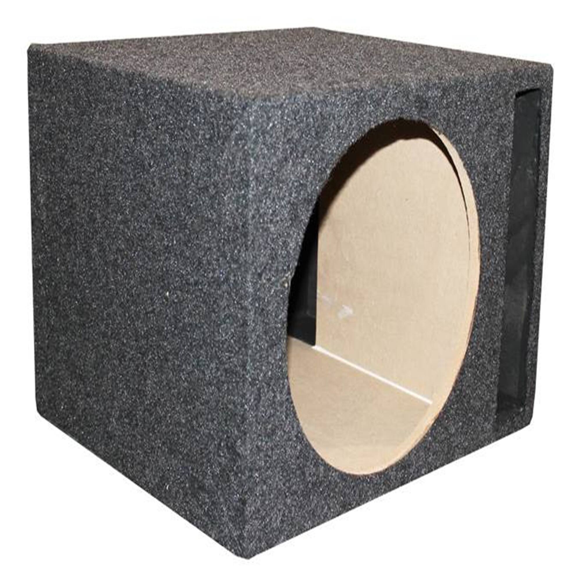 Alt View 10. QPower - QPower Single 10" Vented Subwoofer Sub Enclosure (2 Pack).