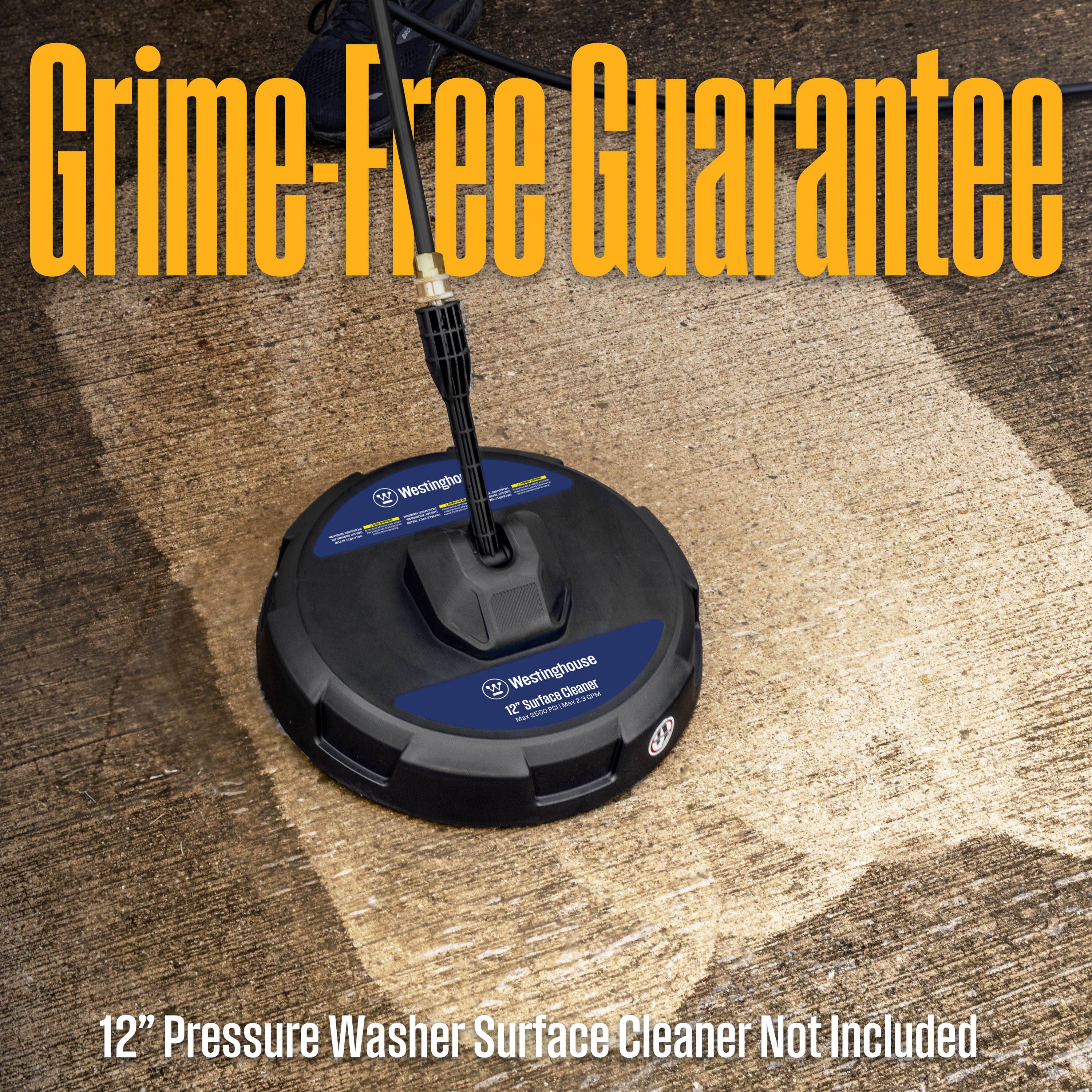 STINDE.PH Concotes  
Westinghouse  
W Westinghouse Cleaner 22 OPM 12" Surface 2500PSI Stor Max P  
12" Pressure Washer Surface Cleaner Not Included