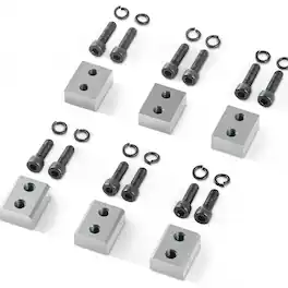 VEVOR - Electric Rebar Cutter Blade, 6 PCS 25mm(1 inch) Cutting Diameter, HRC58-60 Hard Hydraulic Rebar Blade - Silver