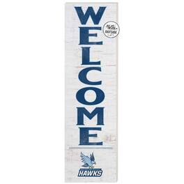 Jardine - RWU Hawks 10'' x 35'' Indoor/Outdoor Welcome Sign - White