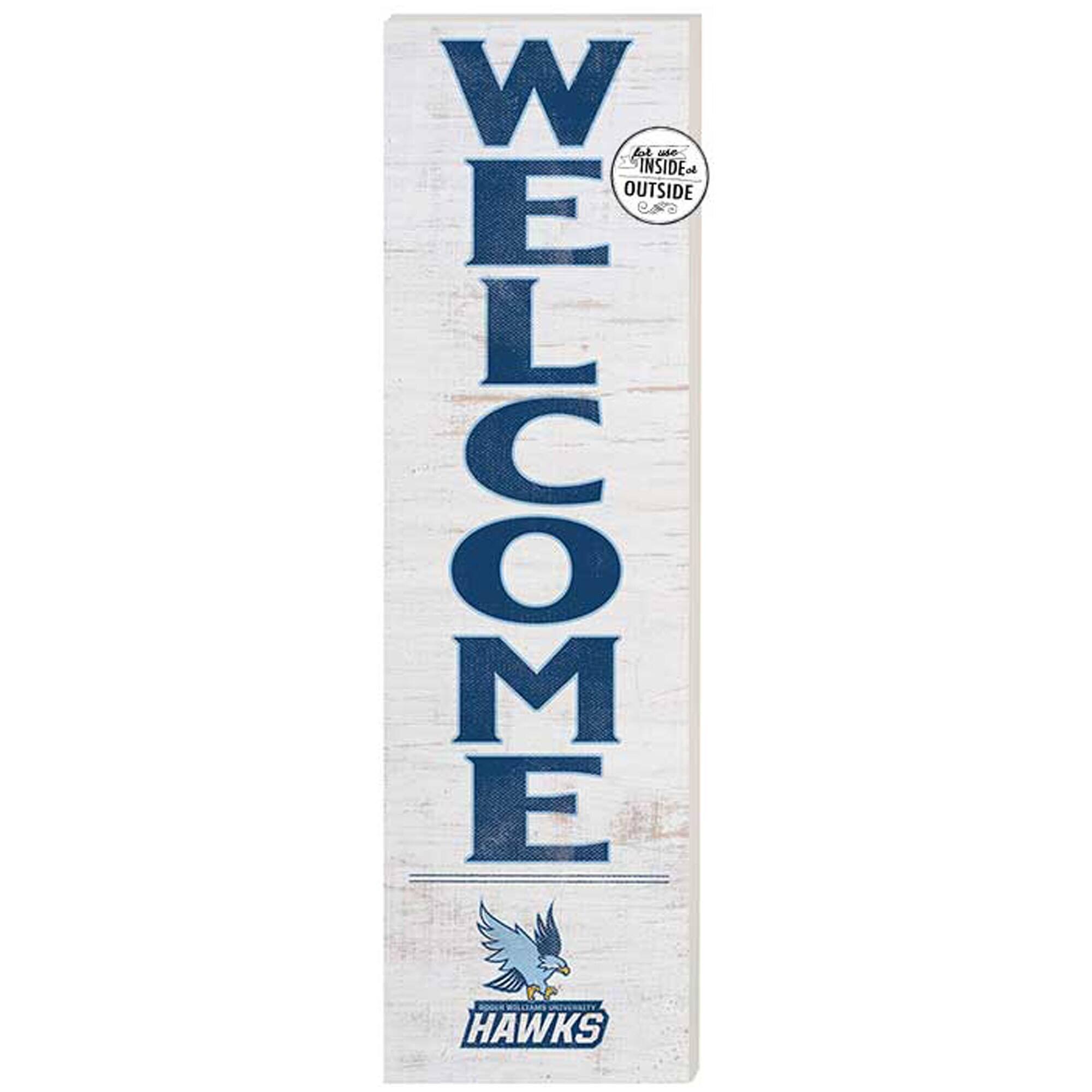 RWU Hawks 10'' x 35'' Indoor/Outdoor Welcome Sign