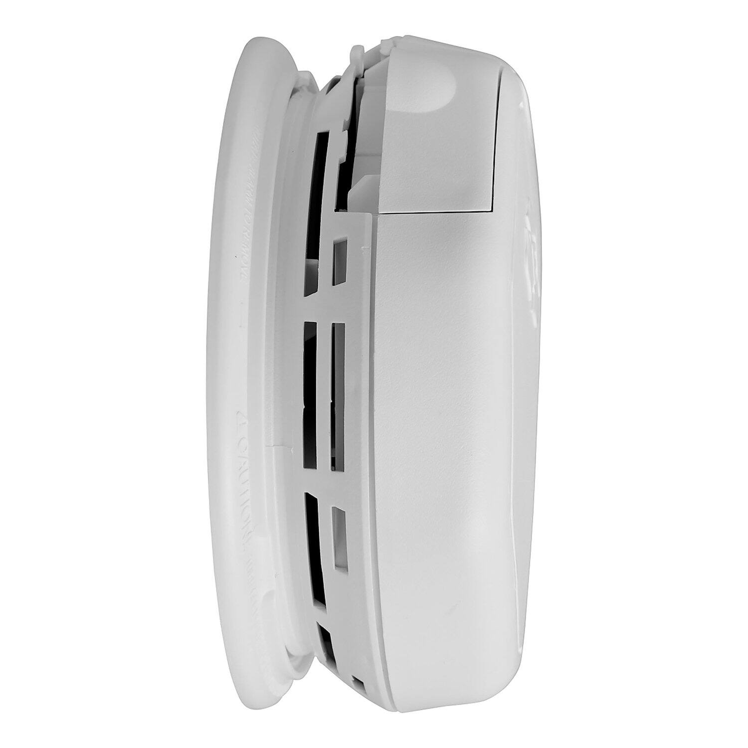 Back. First Alert - SMCO500V Interconnect Battery-Operated 2-in-1 Smoke and CO Alarm, Voice and Location Alerts - White.