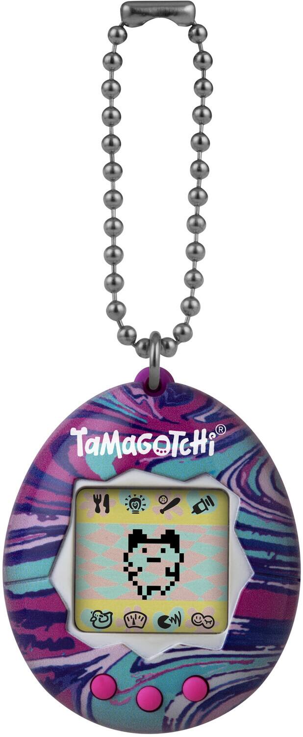 Alt View 2. Bandai - Bandai - Tamagotchi - Original - Gen1 Marble (Updated Logo)   - Collectibles - Multicolor.