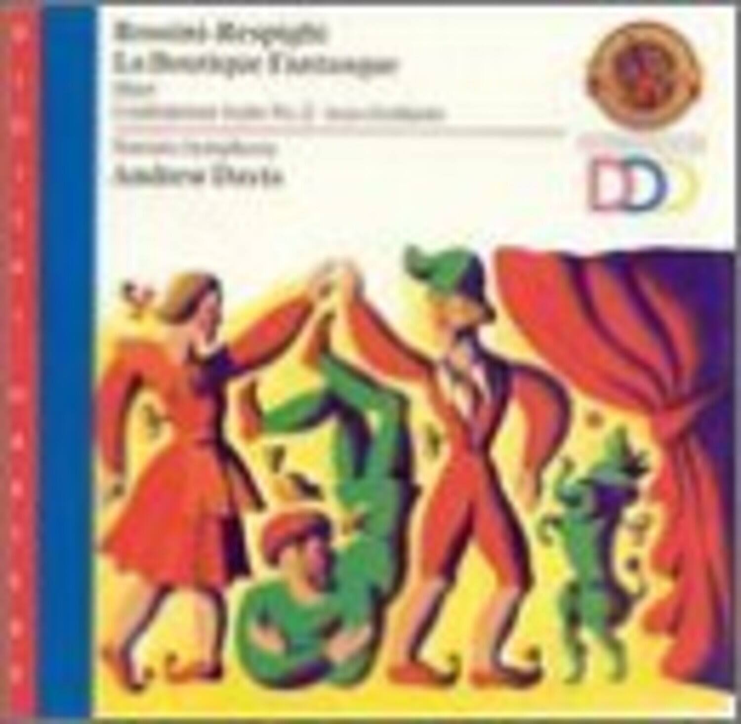 Front. Bizet / Davis / Toronto Sym Orch - Respighi: La Boutique Fantasqu   - COMPACT DISCS.