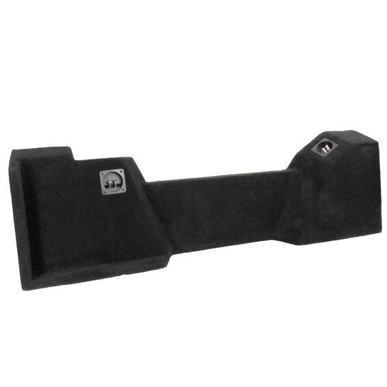 Alt View 2. NVX - BOOST Box Custom Fit 10" 700W RMS Loaded Sealed Subwoofer Enclosure for 2014-2018 Chevrolet Silverado and GMC Sierra - Black.