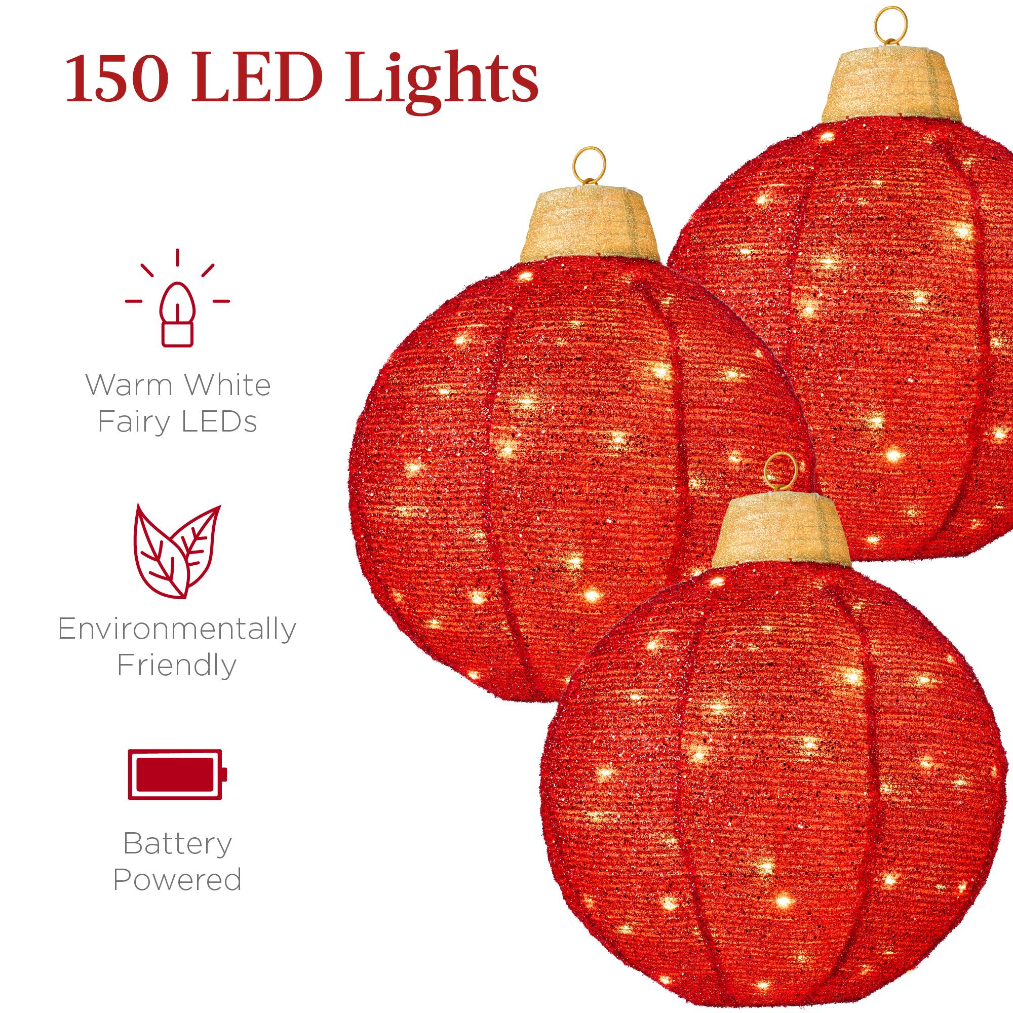 150 LED Lights

Warm White Fairy LEDs

Environmentally Friendly

Battery Powered