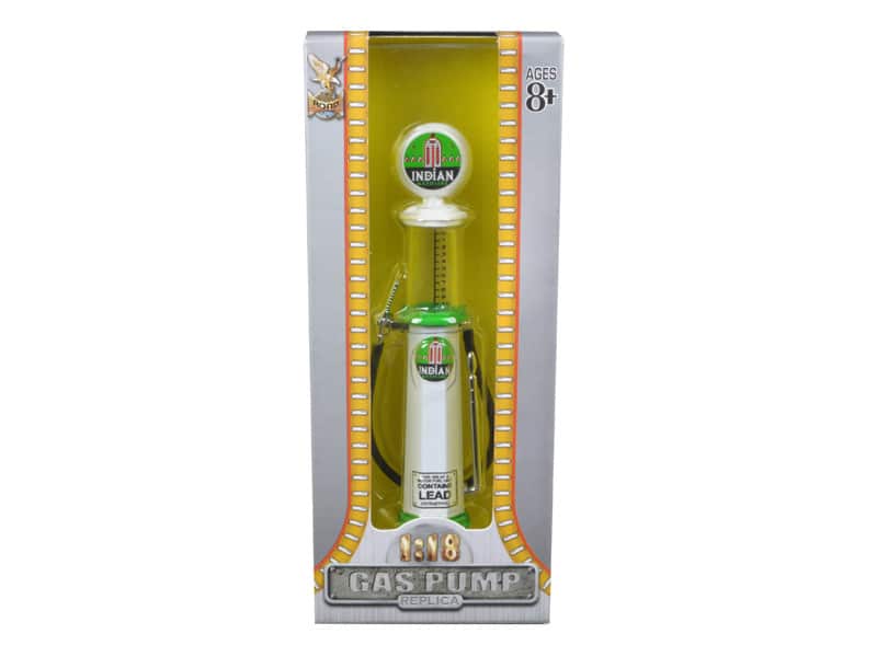 Indian Gasoline Vintage Gas Pump Cylinder 1/18 Diecast Replica by Road Signature price history on PriceWatchPro