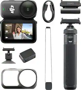 DJI - Osmo Nano On-the-Go Combo Action Camera - Black