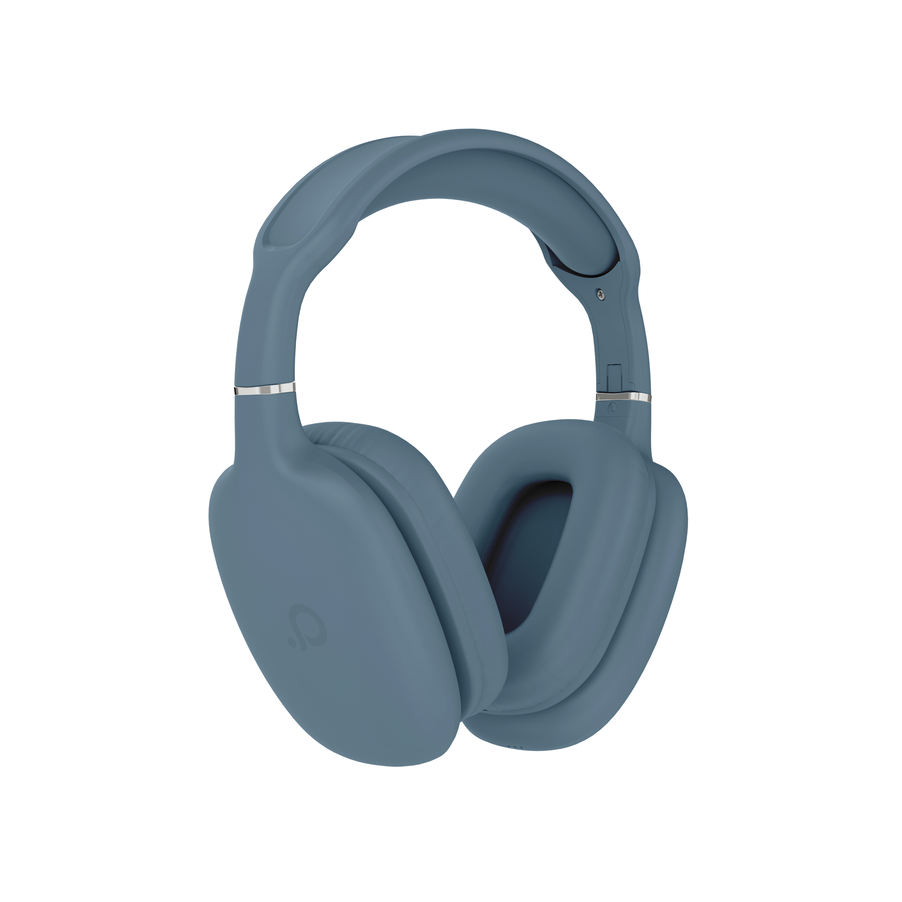 Alt View 1. PureBoom - Orbitz Wireless Over-the-Ear Headphones - Glacier Blue.