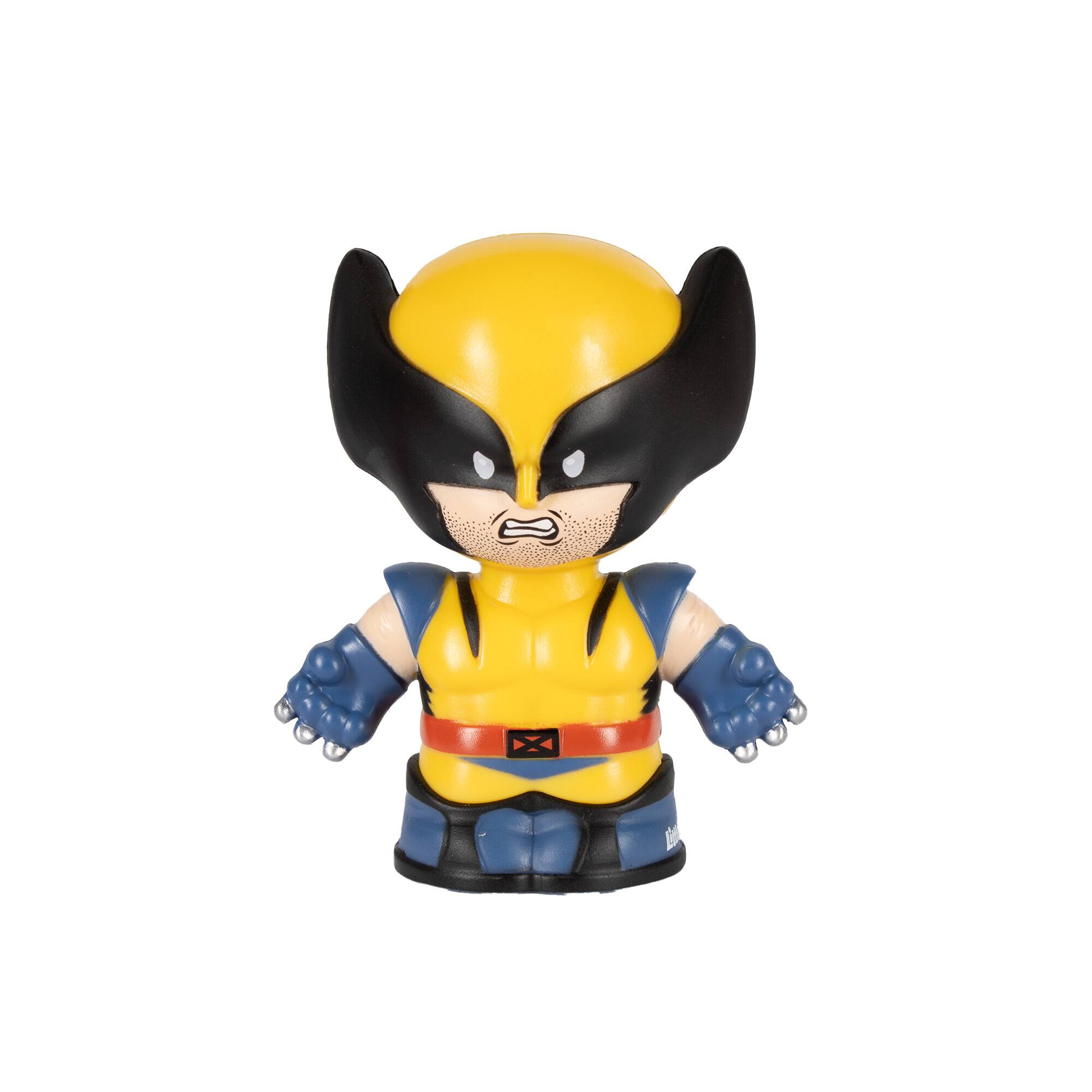 Alt View 6. Fisher Price - Fisher Price Little People Marvel Collector Series X-Men '97 2.5-Inch Figure 4-Pack [Wolverine, Storm, Gambit & Nightcra - Multicolor.