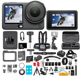DJI - Osmo Action 6 Standard Bundle + More - Black