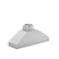 Alt View 1. ZLINE - 46 in. Ducted Wall Mount Range Hood Insert in Stainless Steel (695-46) - Brushed Stainless Steel.