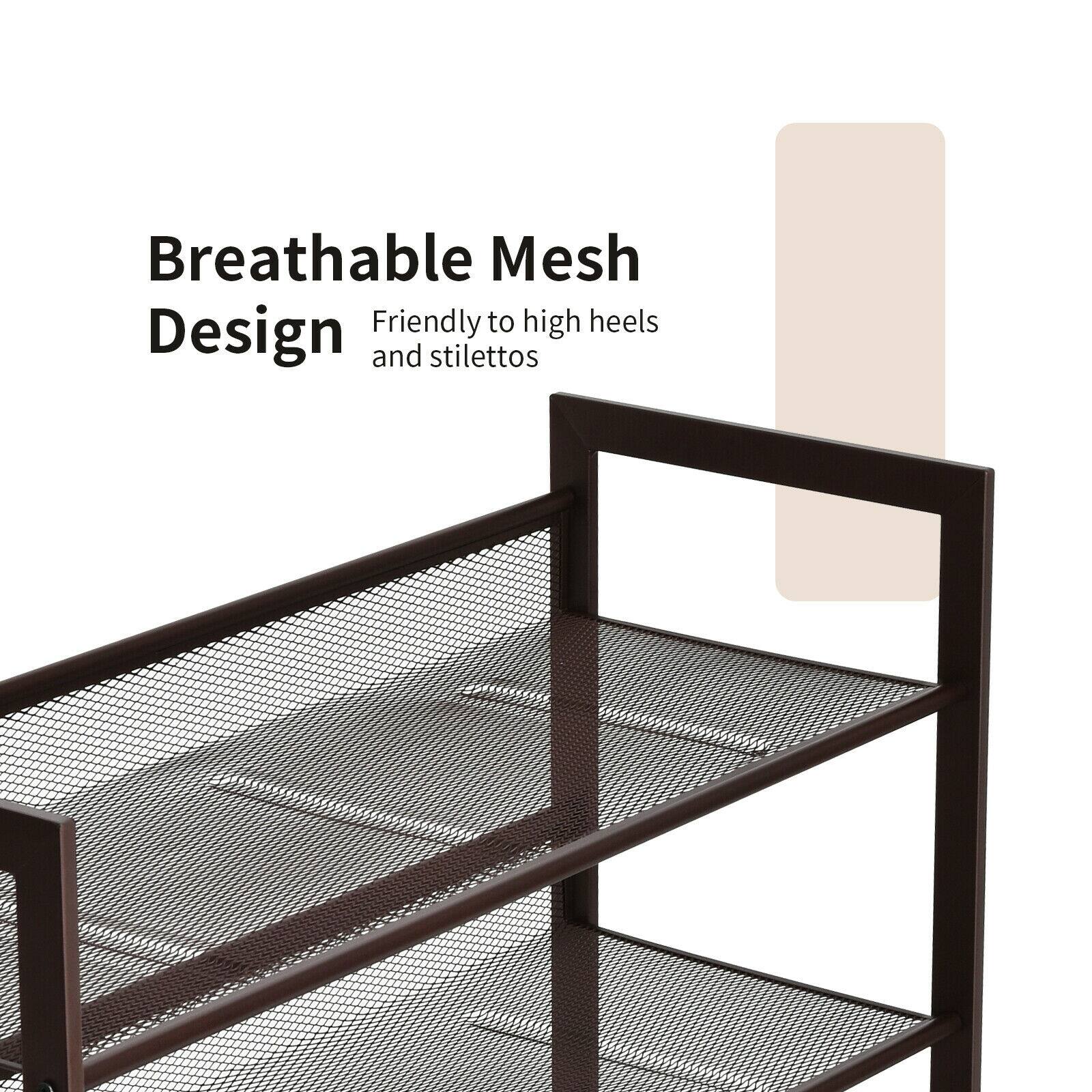 Breathable Mesh Design, Friendly to high heels and stilettos