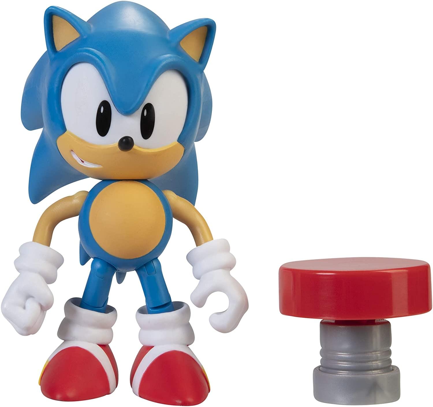 Jakks Pacific - Sonic the Hedgehog 4 Inch Figure | Classic Sonic - Blue