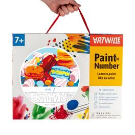 Artwille - Paint By Number Kit Sweet Macaroons