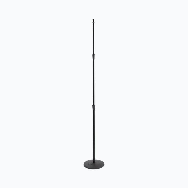 Alt View 3. On Stage Stands - On-Stage MS9312 Three-Section Microphone Stand - Black.