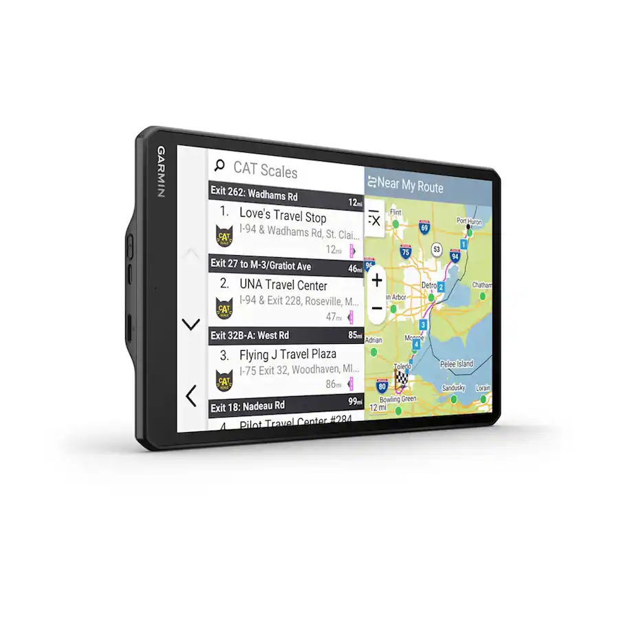 Exit 262 Garmin dezl OTR1020, Extra Large, Easy to Read 10” GPS Truck Navigator ...