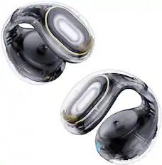 Front. Soundcore - by Anker C30i True Wireless Open Ear Headphones - Black.