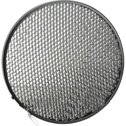 Front. Hensel - Hensel 30 Degree Honeycomb Grid for 7" Reflector.