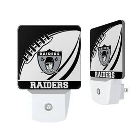 Keyscaper - Oakland Raiders Passtime Design Nightlight 2-Pack - Multicolor