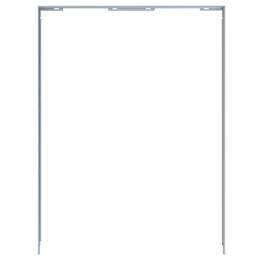 Miele - KFK6001 Decor Frame Set for Side-by-Side 30" MasterCool Refrigeration models KFMC 3836 L/R and KFMC 3632 L/R - Stainless Steel