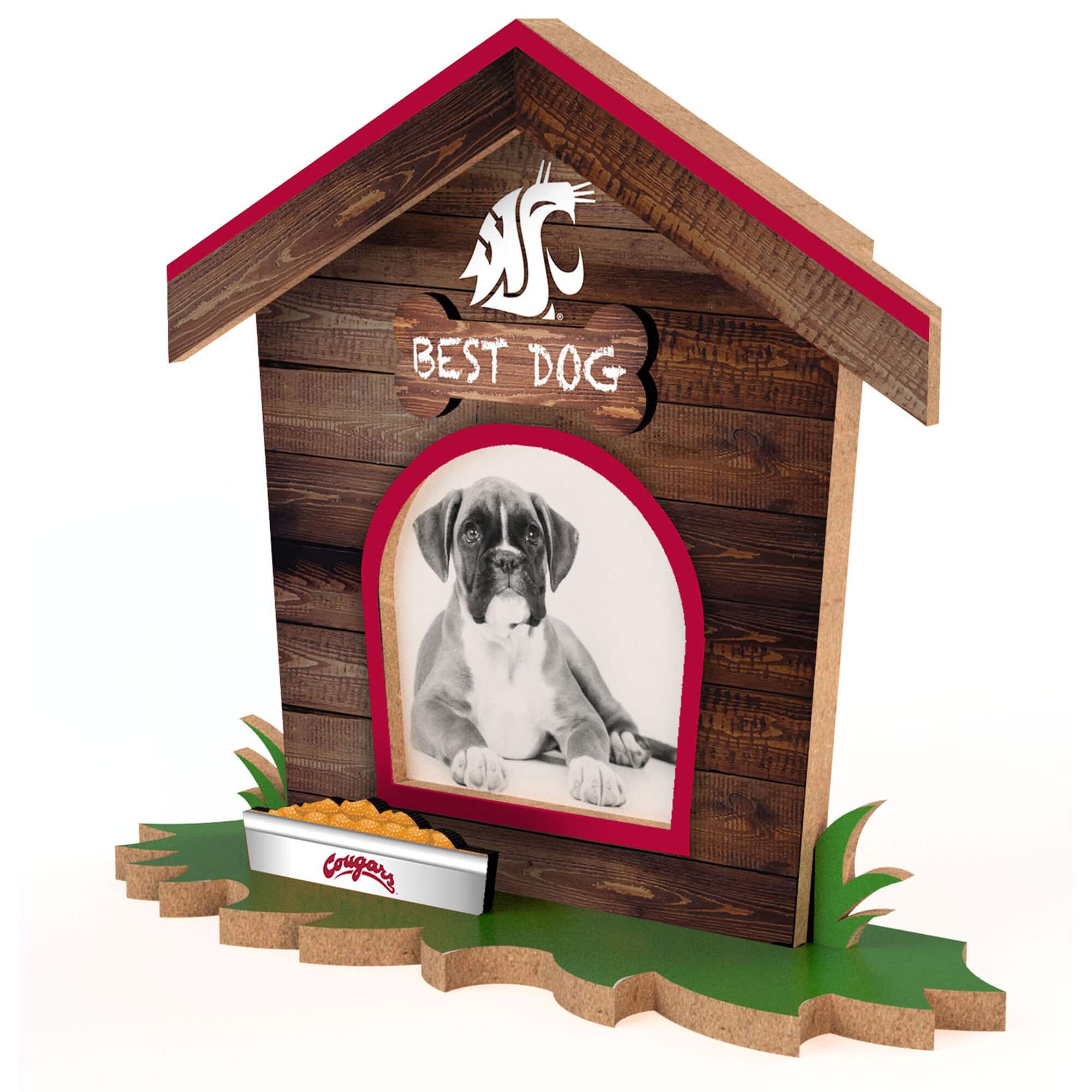 Fan Creations - Washington State Cougars Dog House Photo Frame - Multicolor price history on PriceWatchPro