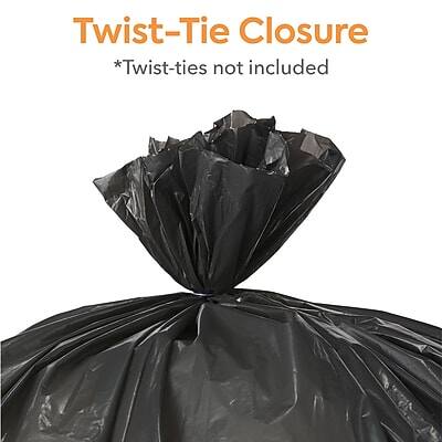 Twist-Tie Closure  
*Twist-ties not included