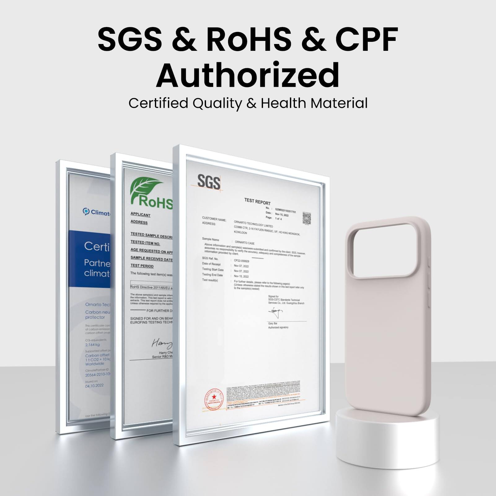 SGS & RoHS & CPF Authorized  
Certified Quality & Health Material  

Climat  
Certified Partner  

RoHS  
Certified Partner  

SGS  
TEST REPORT  

APPLICANT  
ADDRESS  

TESTED SAMPLE DESCRIPTION  
TESTED ITEM NO.  

AGE REQUESTED ON APPLICANT  
SAMPLE RECEIVED DATE  
TEST PERIOD  

The following test items were tested in accordance with the relevant standard:  
- RoHS Directive 2011/65/EU  

Sample Description:  
- Carbon new protector  
- CO2 absorber  

Sample Weight:  
- 2,144 g  

Sample Number:  
- 2024-2210-10  

Test Date:  
- 04.10.2022  

Sample Number:  
- 2024-2210-10  

Test Date:  
- 04.10.2022  

Sample Number:  
- 2024-2210-10  

Test Date:  
- 04.10.2022  

Sample Number:  
- 2024-2210-10  

Test