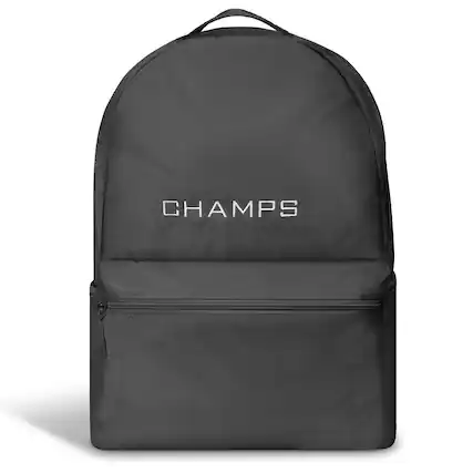 Front. Champs - Onyx Essential Laptop Backpack - Black.
