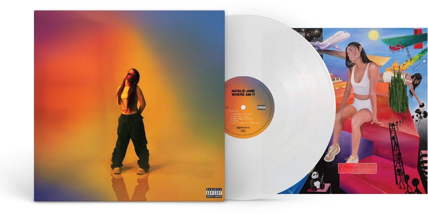 Natalie Jane  
Where Am I?  
13 Side A  
CMA A LPEEK  
eab  
ICN SeLiCa - EDEPJECTS  
Em  
PARENTAL ADVISORY  
EXPLICIT CONTENT