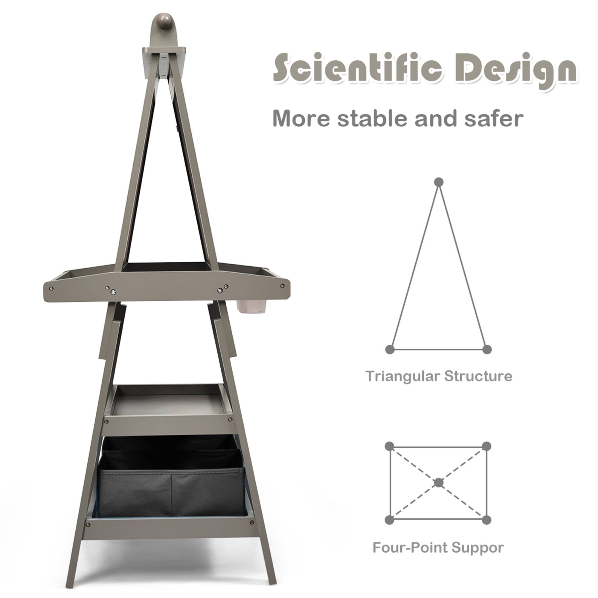 Scientific Design  
More stable and safer  

Triangular Structure  

Four-Point Support