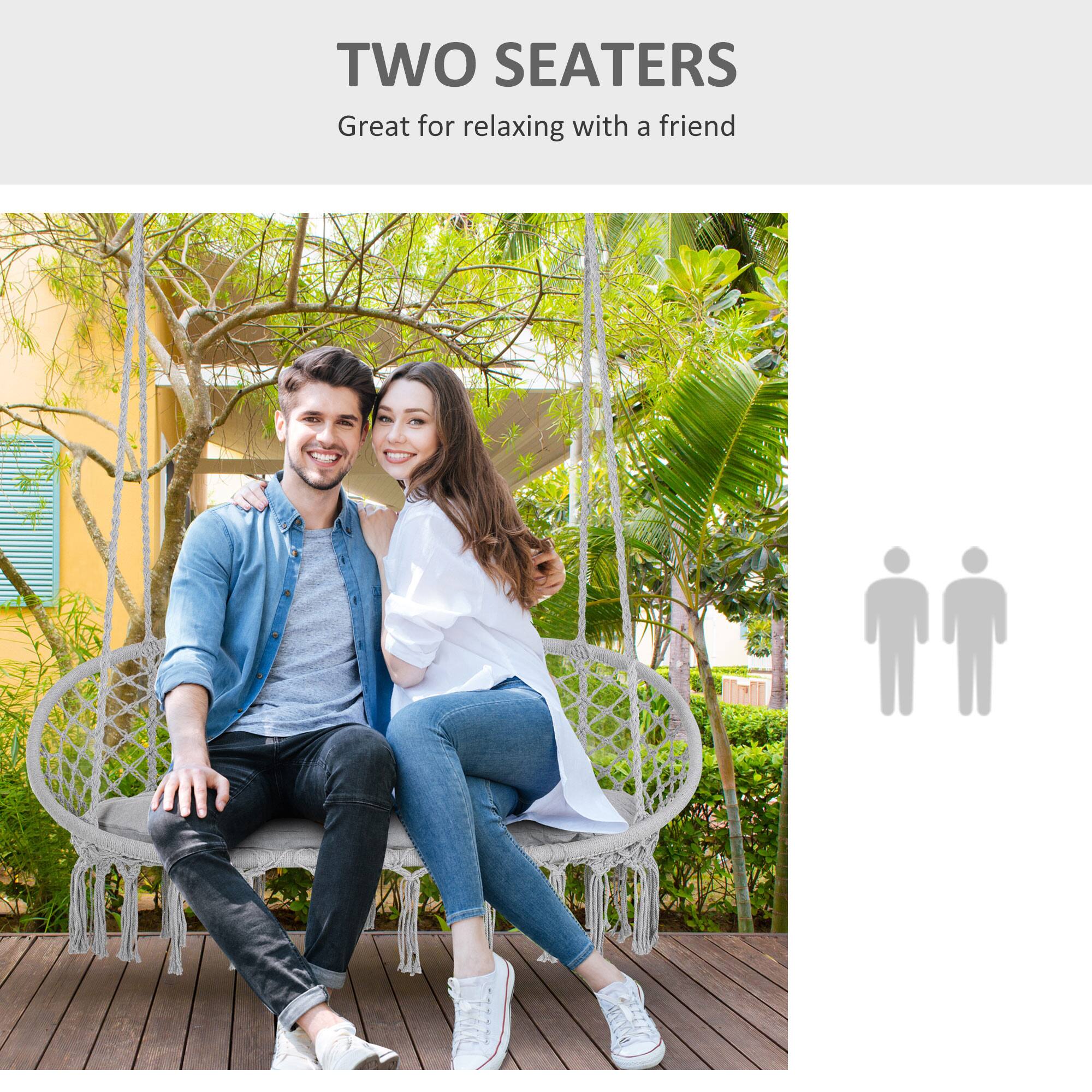 TWO SEATERS
Great for relaxing with a friend