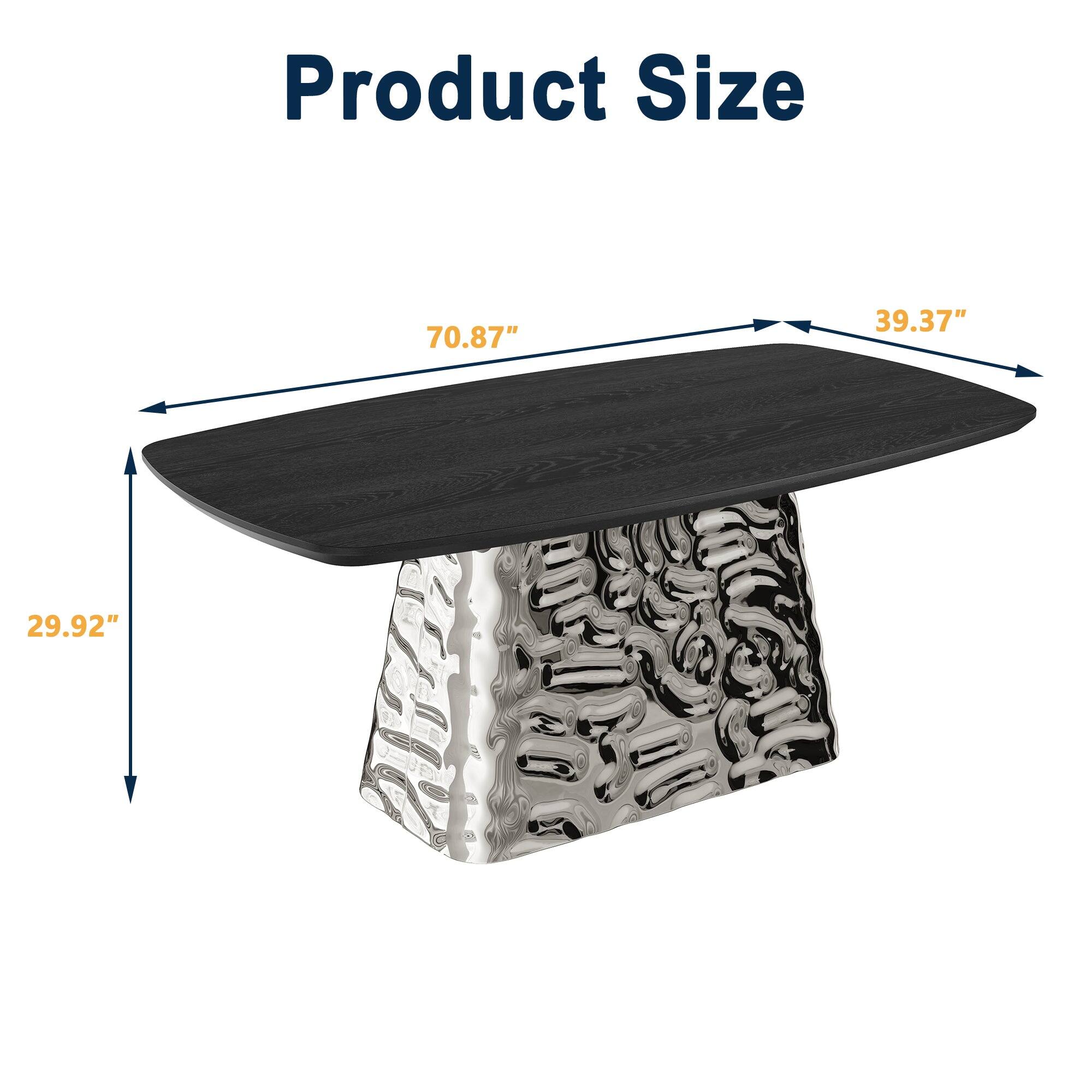 Product Size

- Length: 70.87"
- Width: 39.37"
- Height: 29.92"