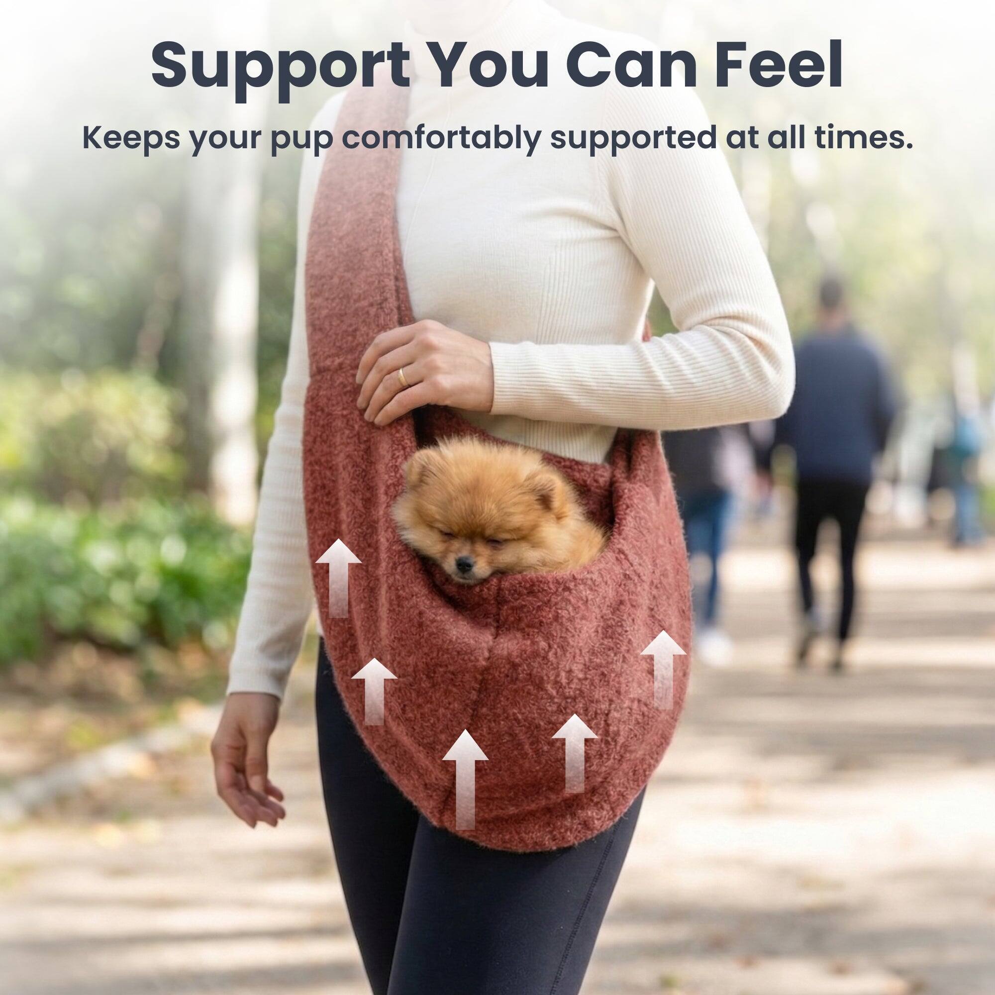 Support You Can Feel  
Keeps your pup comfortably supported at all times.