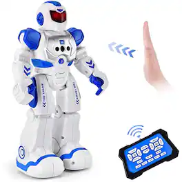 COWIN - Gesture Sensing Programmable Rechargeable and Singing and Dancing Remote Control Robot for Age 3-8 Year Old