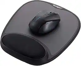 Kensington - Comfort Gel Mouse Pad with Wrist Rest - Black