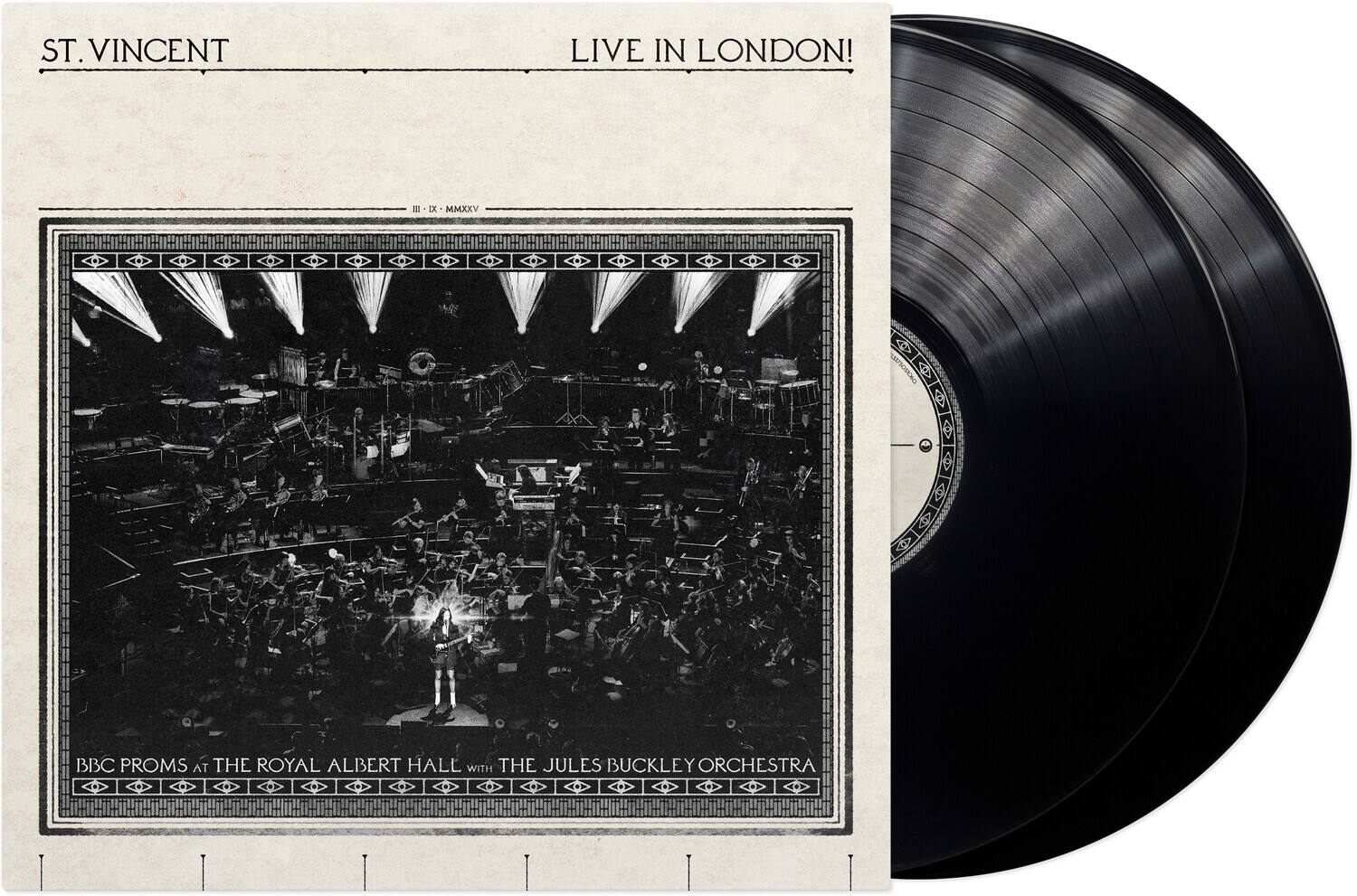 St. Vincent - Live in London! (BBC Proms at the Royal Albert Hall)   - VINYL LP price history on PriceWatchPro