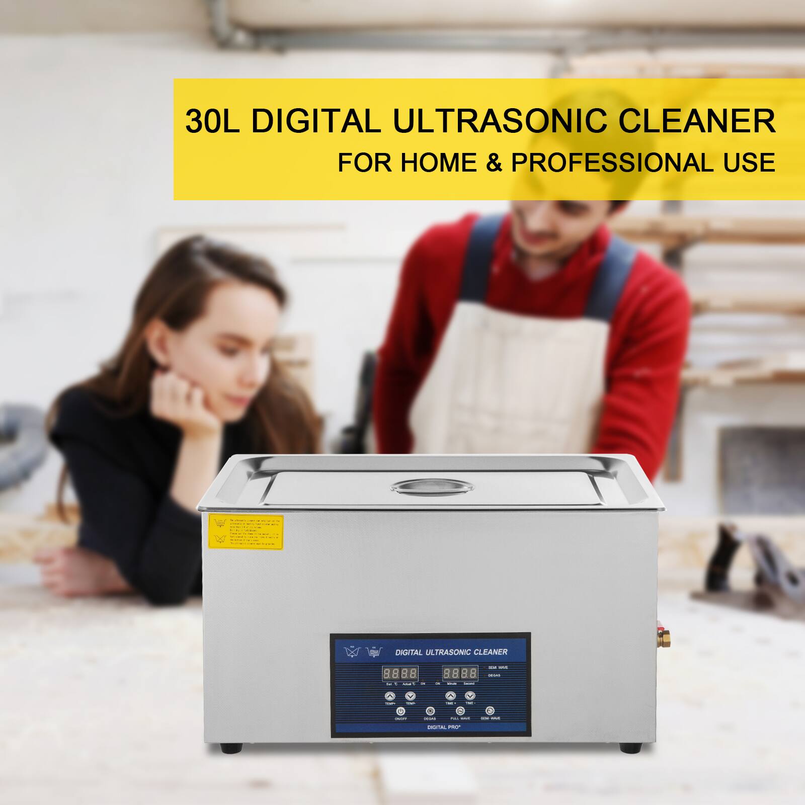 30L DIGITAL ULTRASONIC CLEANER FOR HOME & PROFESSIONAL USE

INTECA-THEMENT

DIGITAL ULTRASONIC CLEANER

8888 - 201 MIL 8888 18541 - -

2 OWORD
6 - Cashing - c - -

DIGITAL PRO