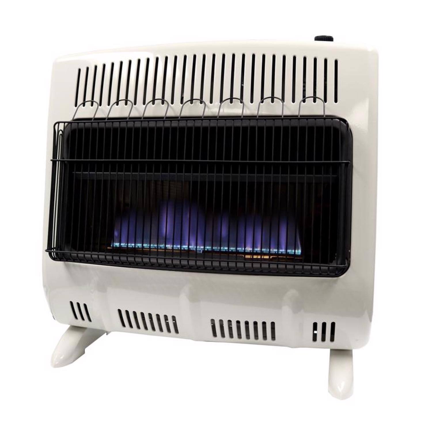 Front. Mr. Heater - REMOVE - Mr. Heater Comfort Collection 1000 sq ft 30000 BTU Propane Wall Heater.