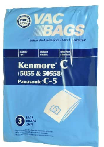 Photos - Dust Bag DVC 3-Pack  Kenmore 5055 Canister Vacuum Bags – Replacement for Sears Canisters 