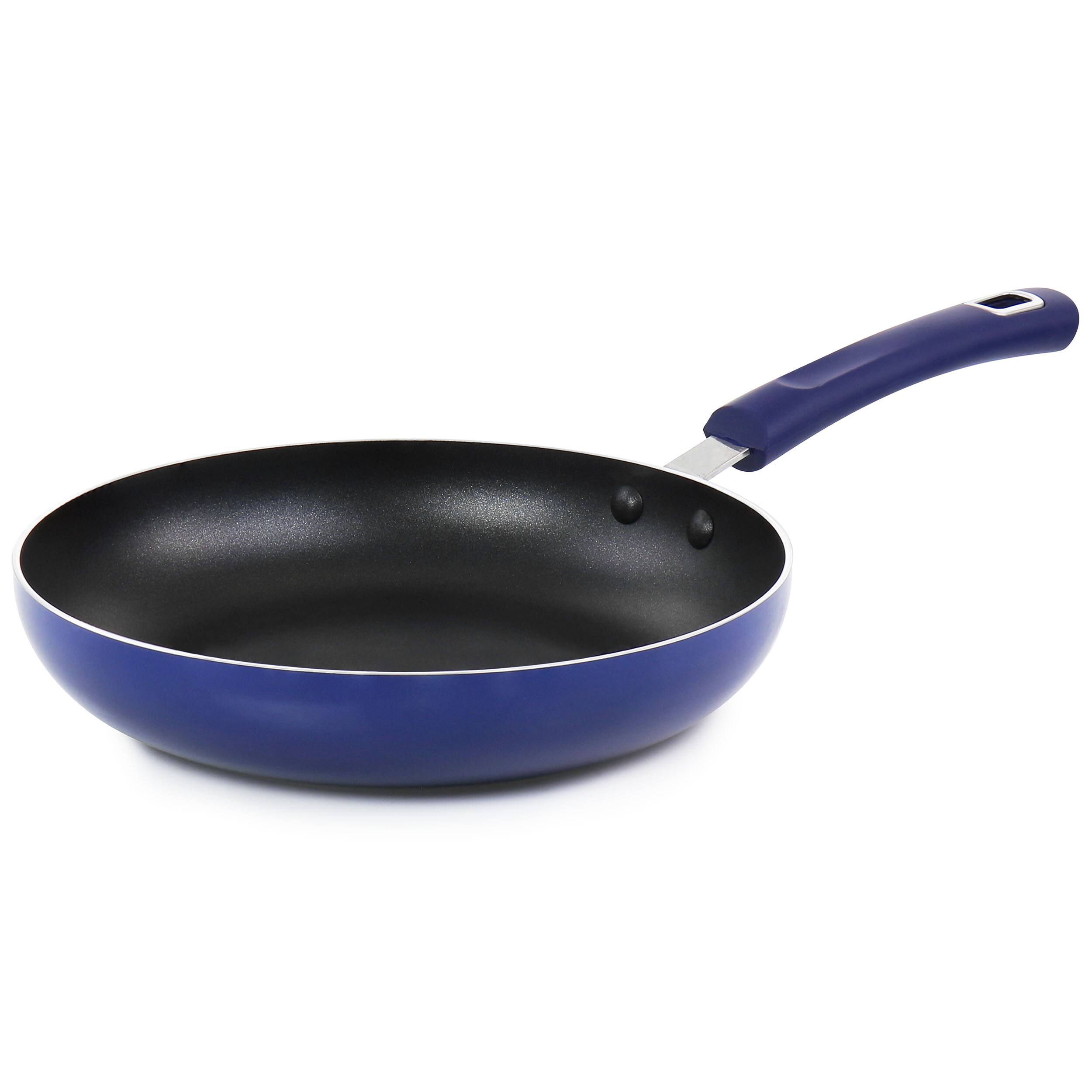 Alt View 4. Oster - Oster 7 Piece Non Stick Aluminum Cookware Set in Blue - Blue.