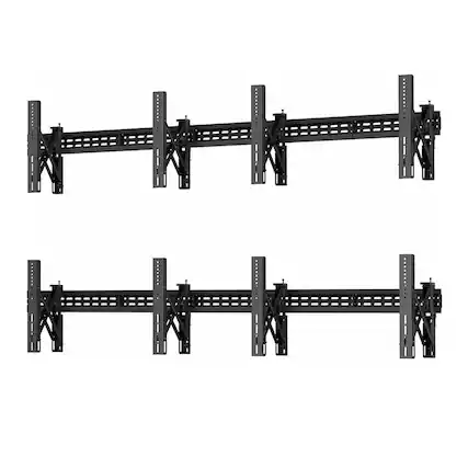 Front. J-Tech Digital - J-Tech Digital 2X2 Video Wall Mount Kit (37" - 65") - Black.