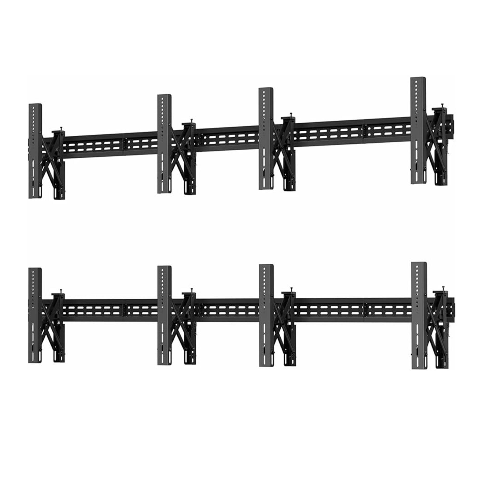 Front. J-Tech Digital - J-Tech Digital 2X2 Video Wall Mount Kit (37" - 65") - Black.