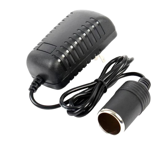 Home Collection - 110V-240V AC Plug to 12V DC Car Cigarette Lighter Converter Socket Adapter