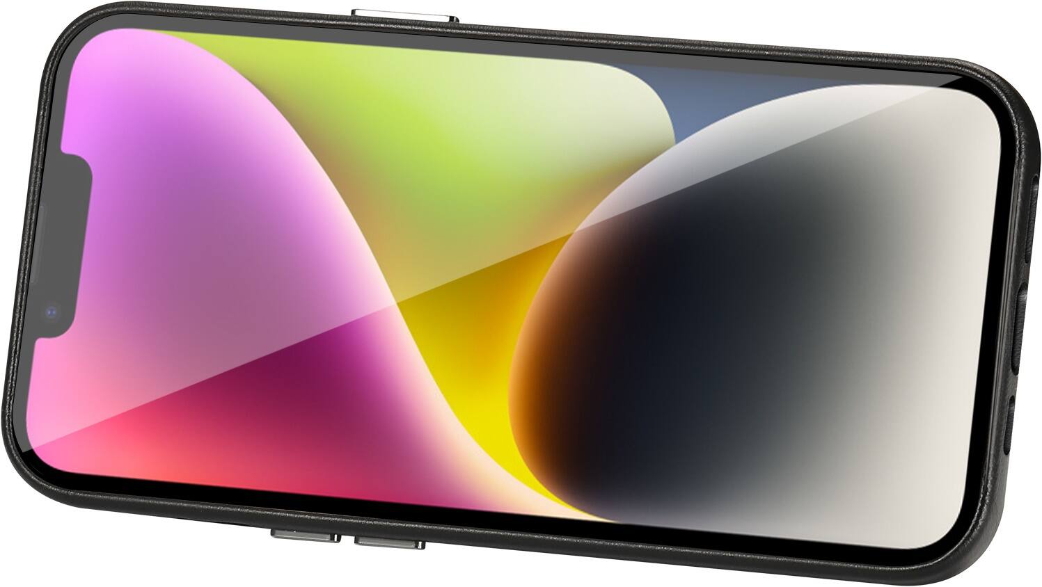 Alt View 13. SaharaCase - HandGrip Series Case for Apple iPhone 13 - Black.